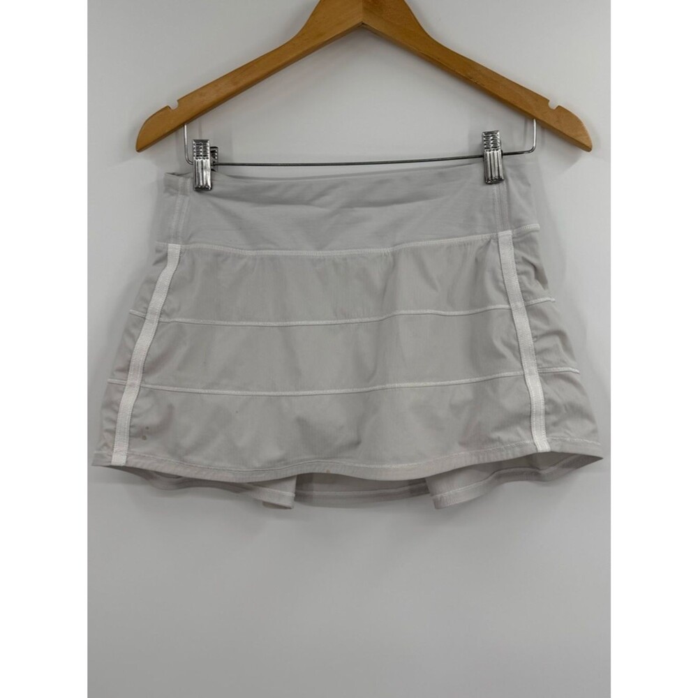 Lululemon Pace Rival Skirt | White | 6